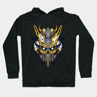 Mecha Skull S01 D78 Hoodie